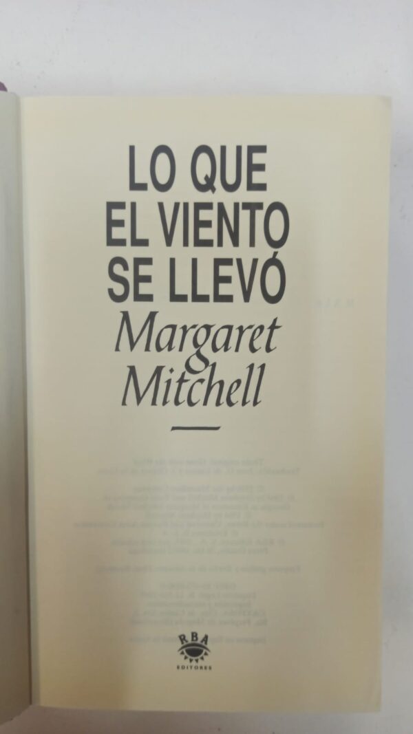 284ae7c6-713c-459e-8513-44d21f6e6587 Lo que el viento se llevo - Margaret Mitchell